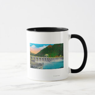 Bonneville-Verdammung auf Columbia River Tasse