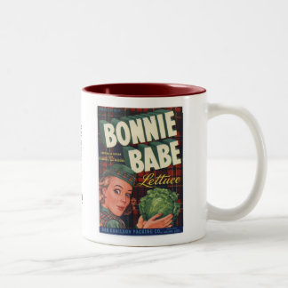 Bonnie-Baby-Kopfsalat Zweifarbige Tasse