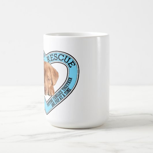 Bonnie blaue Rettungs-Kaffee-Tasse Kaffeetasse (Mittel)