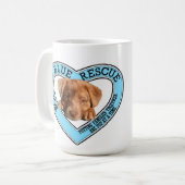 Bonnie blaue Rettungs-Kaffee-Tasse Kaffeetasse (Vorderseite Links)