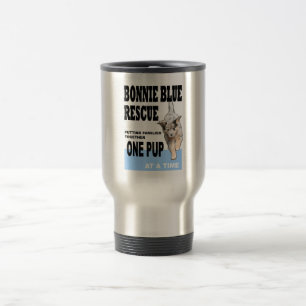 Bonnie blaue Rettungsreise-Tasse Reisebecher