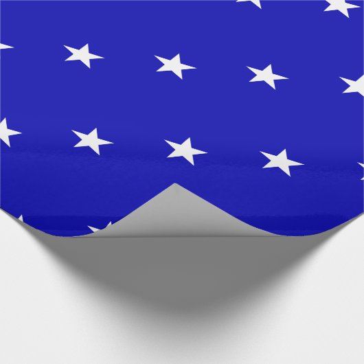 Bonnie-blauer Sumpf-Schwertlilie Geschenkpapier (Ecke)