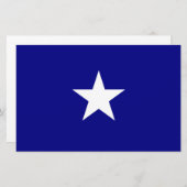 Bonnie Blue Flag Briefpapier (Vorne/Hinten)