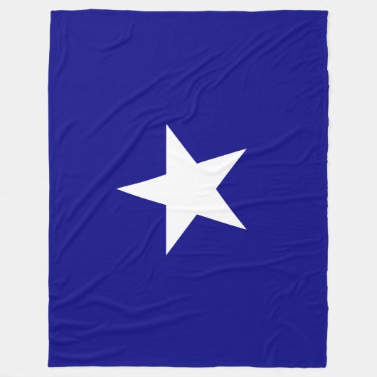 Bonnie Blue Flag Fleecedecke (Vorderseite)