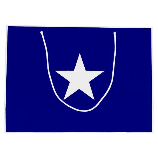 Bonnie Blue Flag Große Geschenktüte (Rückseite)