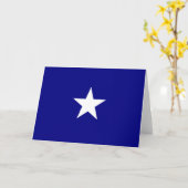 Bonnie Blue Flag Karte (Gelbe Blume)