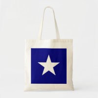 Bonnie Blue Flag mit einseitiger weißer Star-Tote-