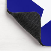 Bonnie Blue Flag mit Lone White Star Mouse Pad Mousepad (Ecke)