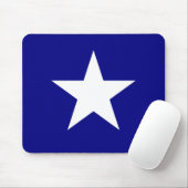 Bonnie Blue Flag mit Lone White Star Mouse Pad Mousepad (Mit Mouse)