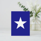 Bonnie Blue Flag mit Lone White Star Postcard Postkarte (Stehend Vorderseite)
