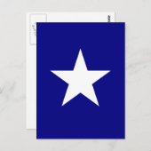 Bonnie Blue Flag mit Lone White Star Postcard Postkarte (Vorne/Hinten)