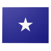 Bonnie Blue Flag Notizblock (Vorderseite)