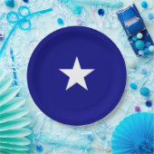 Bonnie Blue Flag Pappteller (Party)