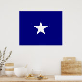 Bonnie Blue Flag Poster (Küche)