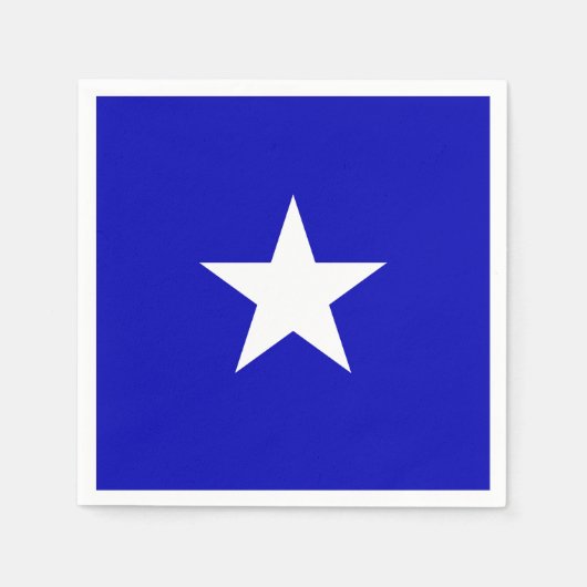 Bonnie Blue Flag Serviette (Vorderseite)