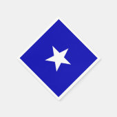 Bonnie Blue Flag Serviette (Ecke)