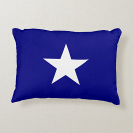 Bonnie Blue Flag White Star Dekokissen