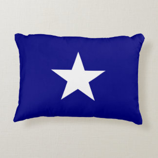 Bonnie Blue Flag White Star Dekokissen