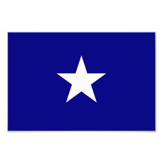 Bonnie Blue Flag White Star Fotodruck
