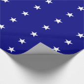 Bonnie Blue Flag White Star Geschenkpapier (Ecke)
