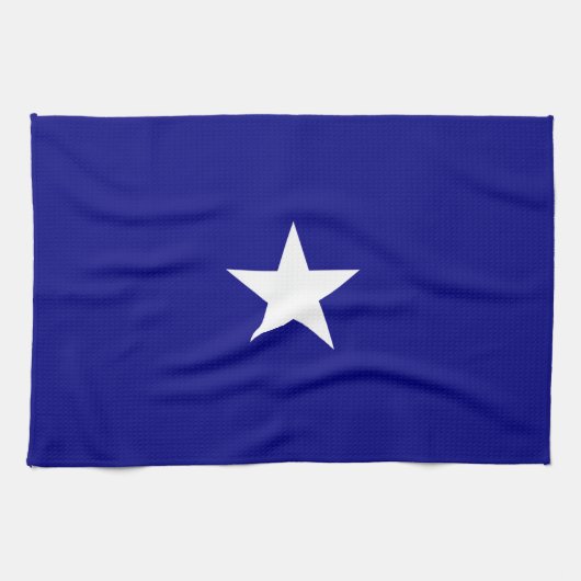 Bonnie Blue Flag White Star Geschirrtuch (Horizontal)