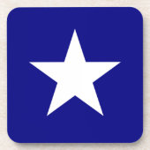 Bonnie Blue Flag White Star Untersetzer (Vorderseite)