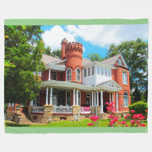 BONNIE CASTLE Fleece Blanket (Vorderseite (Horizontal))