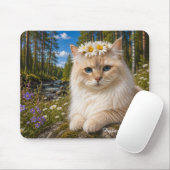Bonnie Cat Mouse Pad | Paws & Pages Mousepad (Mit Mouse)