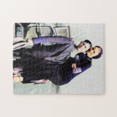 Bonnie & Clyde die Barrow Gang Color Redux Puzzle (Horizontal)