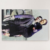 Bonnie & Clyde die Barrow Gang Color Redux Puzzle (Horizontal)