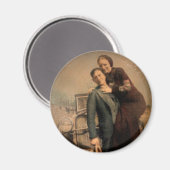 Bonnie & Clyde Magnet (Vorderseite/Rückseite)