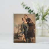 Bonnie & Clyde Postkarte (Stehend Vorderseite)