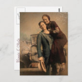 Bonnie & Clyde Postkarte (Vorne/Hinten)