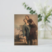 Bonnie & Clyde Postkarte (Stehend Vorderseite)