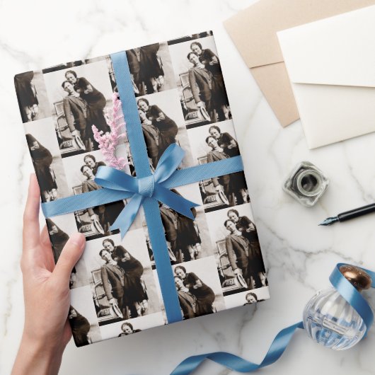 Bonnie & Clyde The Barrow Gang 1930er Geschenkpapier (Schenken)