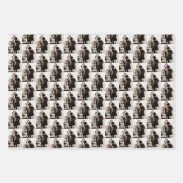 Bonnie & Clyde The Barrow Gang 1930er Geschenkpapier Set