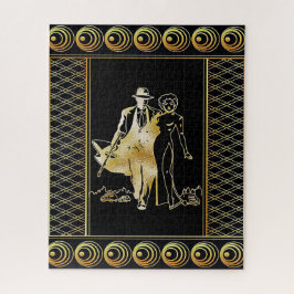 Bonnie & Cylde Art Deco 520 Stücke Puzzle