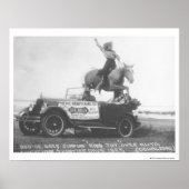 Bonnie Gray sprang ihr Pferd. Poster (Vorne)