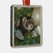 Bonnie in der Baum-Weihnachtsverzierung Ornament Aus Metall (Rechts)