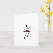 Bonnie Lass Card Karte (Gelbe Blume)