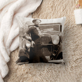 Bonnie Parker aus Bonnie und Clyde Kissen