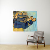 Bonnie Parker Clyde Barrow 1933 Imitate Malerei Wandteppich (Beispiel (Horizontal))