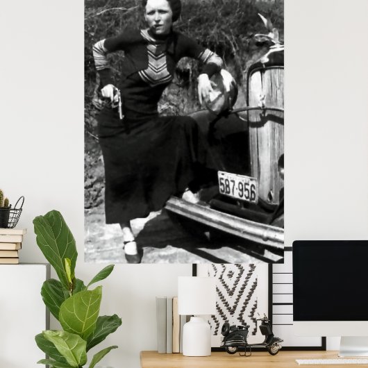 BONNIE PARKER POSTER (Heimbüro)