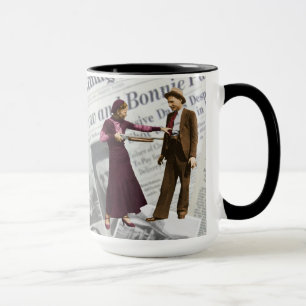 Bonnie Parker u. Clyde-Karren Tasse