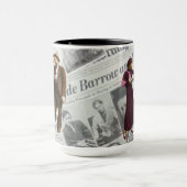 Bonnie Parker u. Clyde-Karren Tasse (Zentrum)