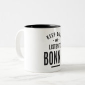 Bonnie Personalisiert Name Zweifarbige Tasse (Vorderseite Links)