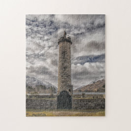Bonnie Prince Charlie Memorial, Glenfinnan Puzzle