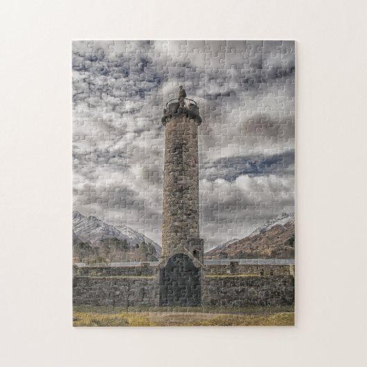 Bonnie Prince Charlie Memorial, Glenfinnan Puzzle (Vertikal)