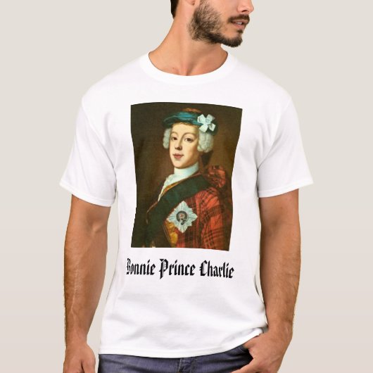 Bonnie-Prinz Charlie, Bonnie-Prinz Charlie T-Shirt (Vorderseite)