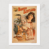 Bonnie Scotland am Fair Clown Theater Postkarte (Vorderseite)